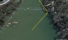 Granby Lock & Dam (Google Earth)